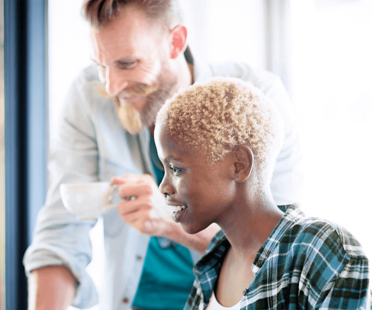 woman-helping-at-desk